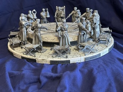 King Arthur & Knights of the Round Table pewter Figurine Set