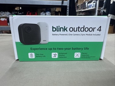 Blink Outdoor 4 Wireless Security Camera System w/ Sync Module - Brand New