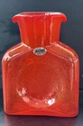 Blenko Glass Water Bottle 384 - Star Seed - Dreamcicle
