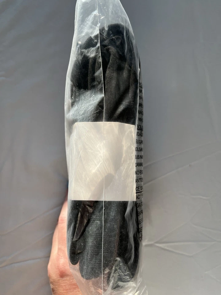 Lane Bryant Fleece Lined Smoothing Tights Black SKU 601214991 Plus Size - Image 3 of 4