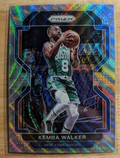 KEMBA WALKER 2021-22 Panini PRIZM BASKETBALL #122 SILVER WAVE New York Knicks