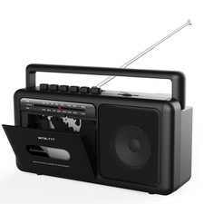 Wiithink Wtb-777 Portable Cassette Player Boombox Am/Fm Radio Stereo Bluetooth