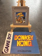 Thumbnail of ebay&reg; auction 206294235758 | Donkey Kong Nintendo Game Boy mit Anleitung Getestet Top Zustand Gameboy Classic