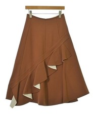 CELINE Long/Maxi Length Skirts Brown 38 Approx. S 2200671240035