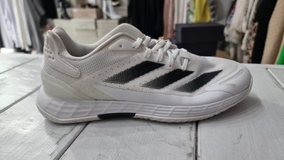 Adidas Light Strike Sneaker Herren Weiße Schnürschuhe  EU 42 2/3 AD64