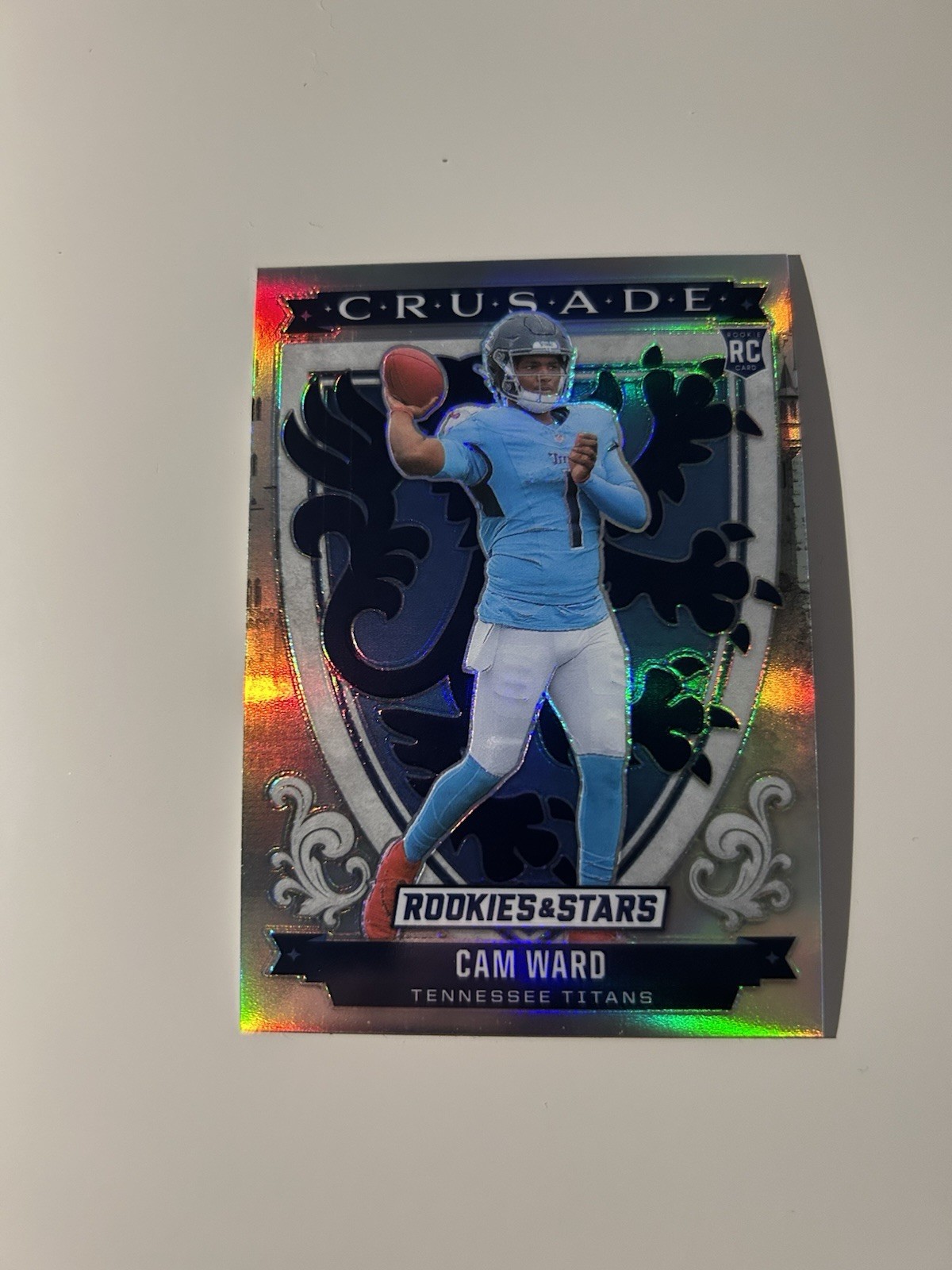 2025 Panini Rookies & Stars - Cam Ward Crusade Silver - No. 22