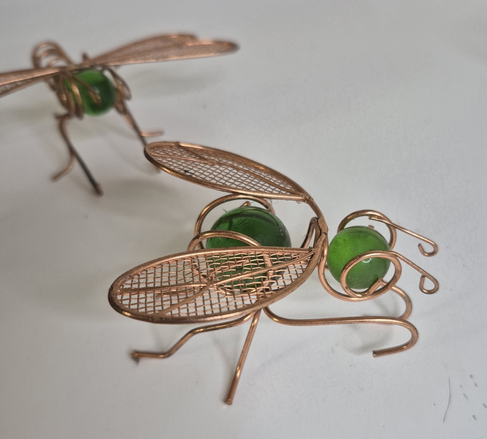 Vintage Wire Metal Art Home Decor Object Art and Collectibles 5 Count