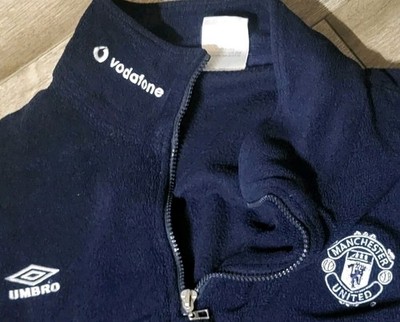 RARE VINTAGE UMBRO MANCHESTER UNITED Authentic Training Fleece Vintage XL