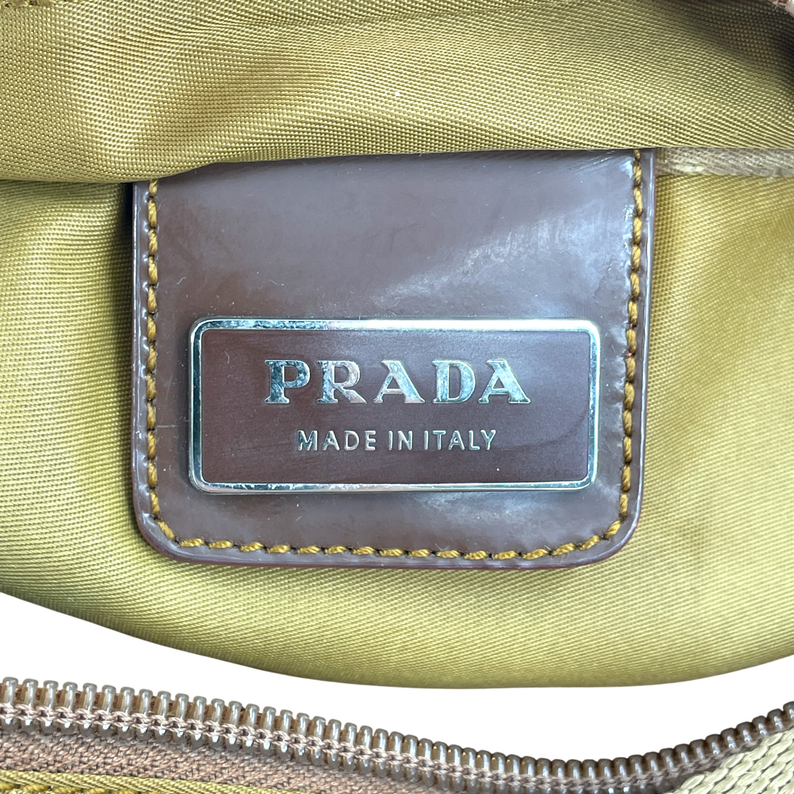 Auth PRADA Milano Nylon Beige Crossbody Shoulder Bag KA785 thumbnail 20