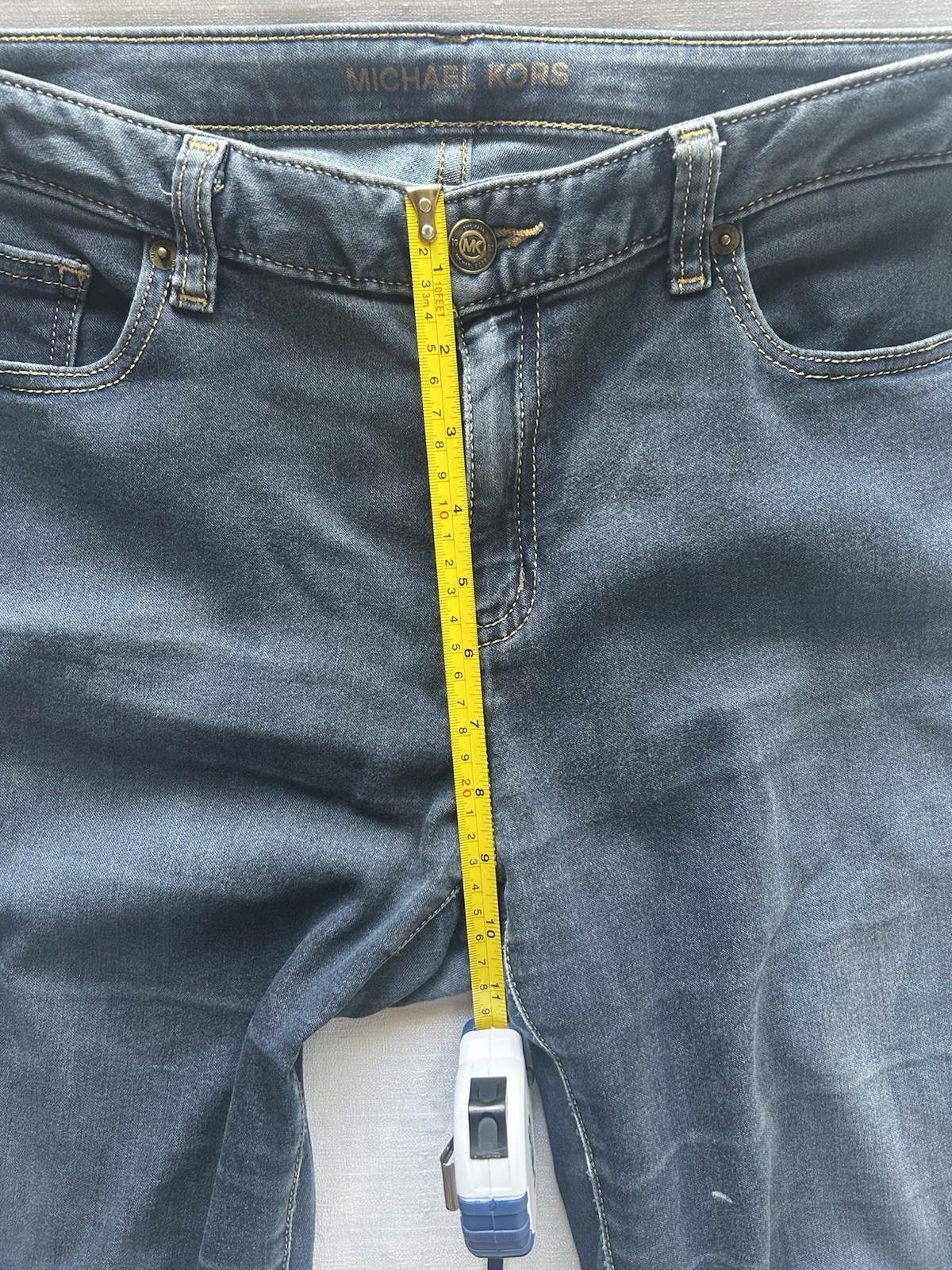 Michael Kors Women’s Jeans size 10 Med Wash (Izzy Skinny) thumbnail 6