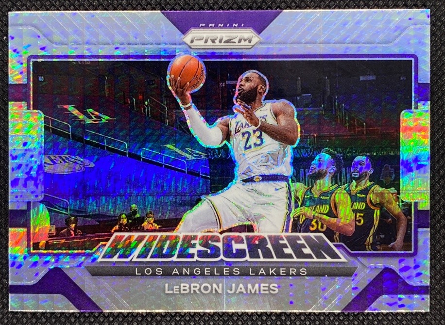 LeBron James 2021-22 Panini Prizm Widescreen Hyper #10