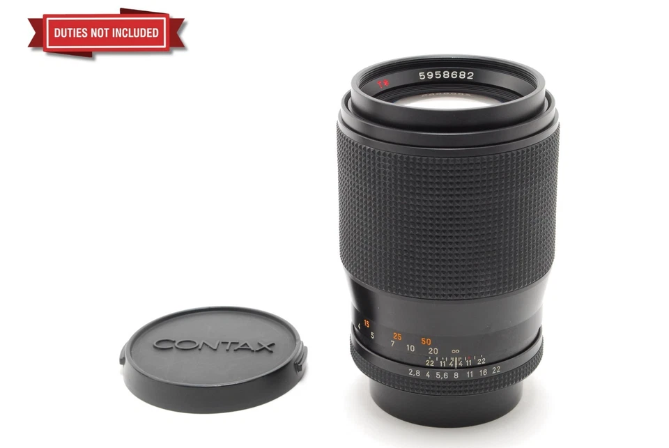 [Excelente COMO NUEVO] Lente Contax Carl Zeiss Sonnar T* 135 mm f/2,8 AEJ C/Y de JAPÓN Foto 2 de 4