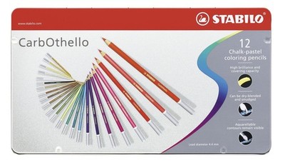 STABILO CarbOthello Farbstift Kreidepastellfarben Gemischte Farben - 4.4 mm
