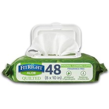 Fragrance-Free Quilted Wet Wipes Soft Pack