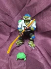 Teenage Mutant Ninja Turtles Leonardo Slapshot Hockey Action Figure 1991 Vintage