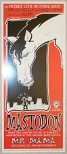 2004 Mastodon - Leuven Concert Poster by Malleus