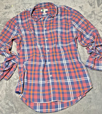 Boden mens button up long sleeve sz L checked shirt smart stylish everyday trend
