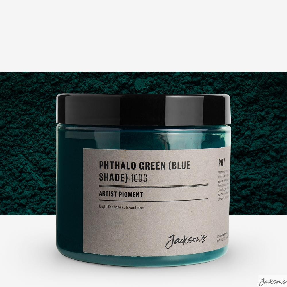 Jackson's : Artist Pigment : Phthalo Green (Blue Shade) PG7 : 100g (in 200ml ...