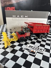 First Gear Mack R Model Dump Truck With Plow 134 First Gear Mack R Model Dump Truck With Plow 134