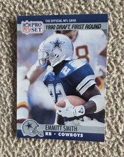 1990 Pro Set - Draft Emmitt Smith #685 (RC)