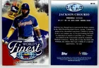 2026 Topps Finest Jackson Chourio Base (RAW)