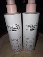 Christophe Robin Instant Volumizing Leave In Mist Rose Water 5 oz- x 2 BOTTLES!!