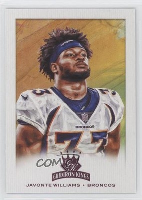 2021 Panini Chronicles Gridiron Kings Pink Javonte Williams #GK-16 0v2r