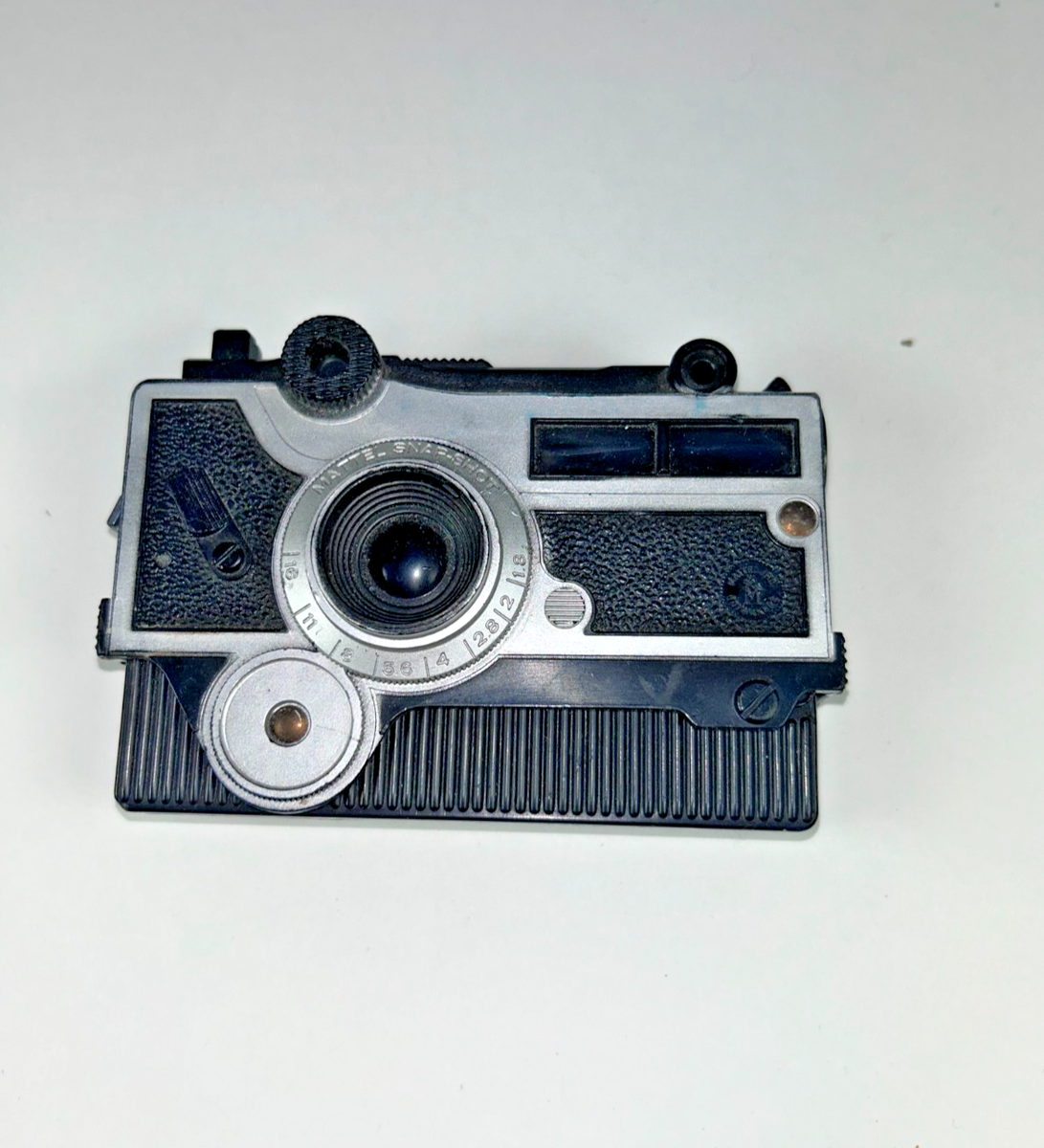 Vintage 1964 Mattel Agent Zero 0 M SNAP SHOT CAMERA Spy cap Gun