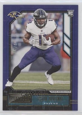 2020 Panini Playbook Rookies Gold 8/49 Devin Duvernay #132 Rookie RC 0q4x