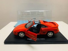 Toyota MR2 1989 Red 2 Open Door 1:24 Scale Die-Cast Model Car New in Box