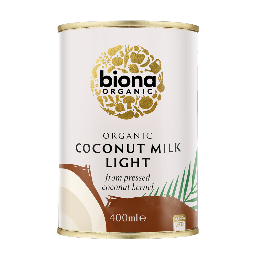 Biona Organic Light Coconut Milk 400ml Dairy Free