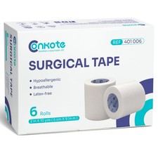 Soft Paper Surgical Tape 2" x 10 Yards, Gentle Adhesion and Hypoallergenic, 6...