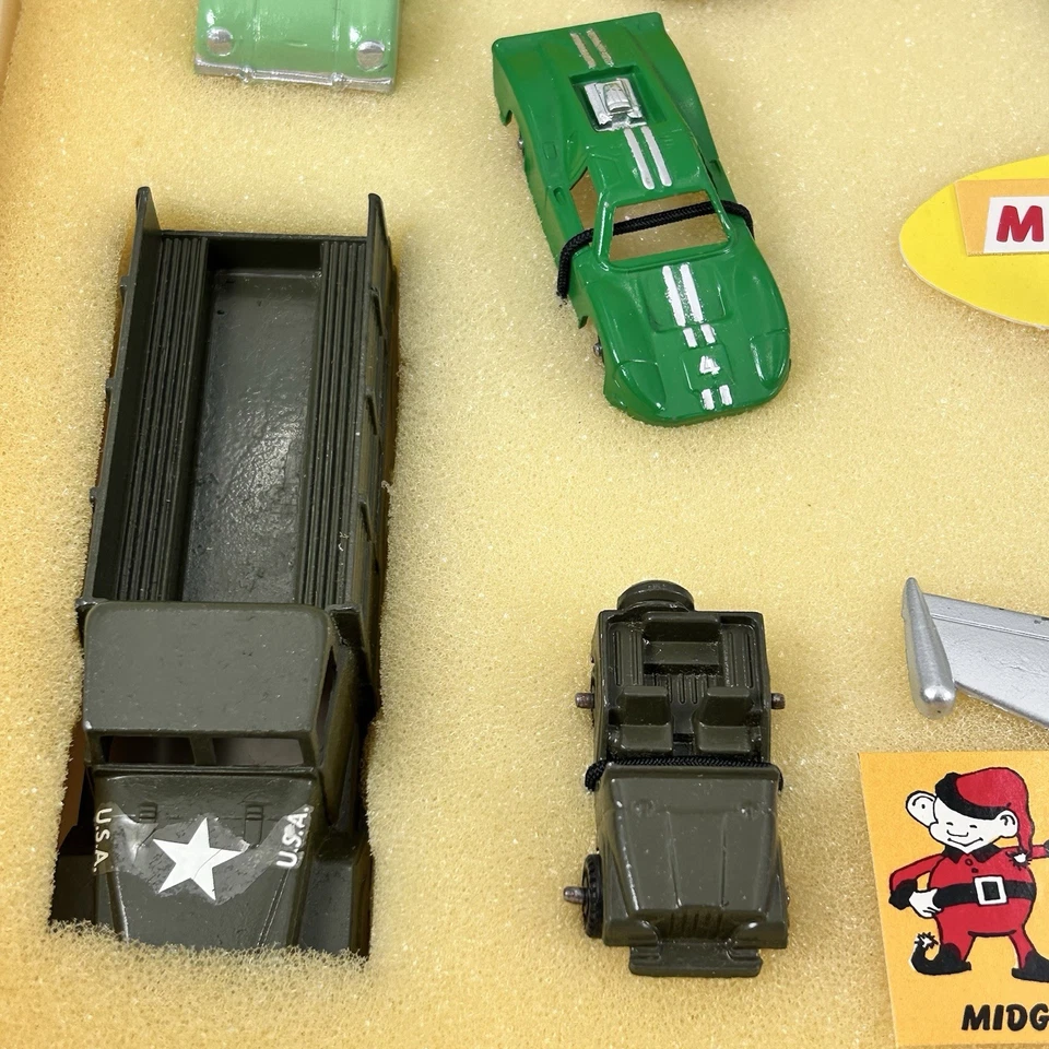 Midgetoy Collectable Series Set No. 2 Diecast Vehicle Very Nice Plane Train Auto - Image 3 of 4