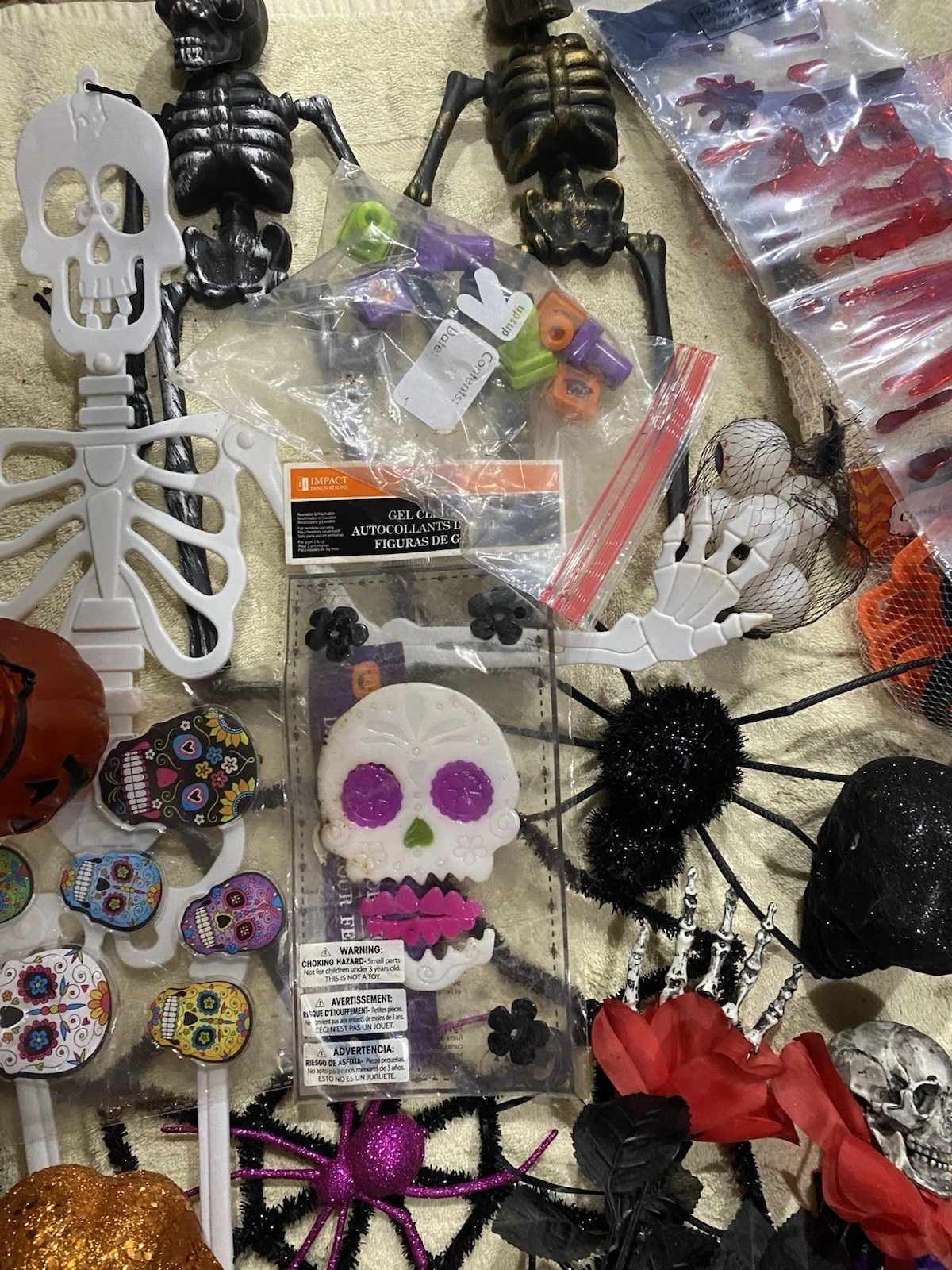 Halloween Decorations Lot Some Light Up And Have Sound Some Are New