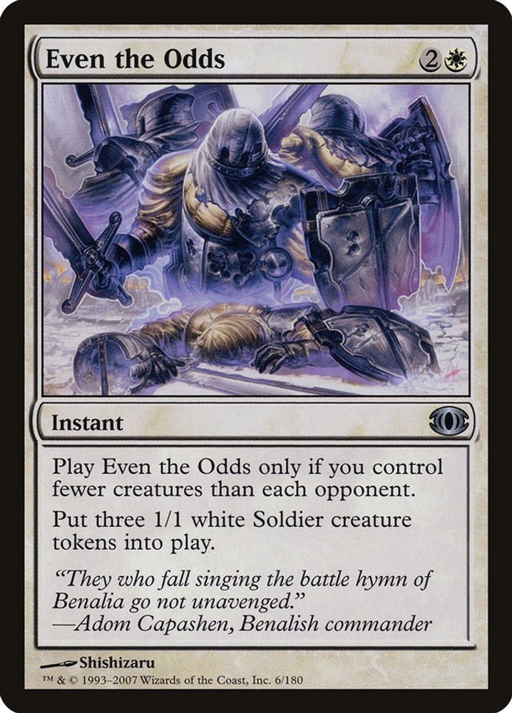 Even the Odds - 6 - NM - Future Sight