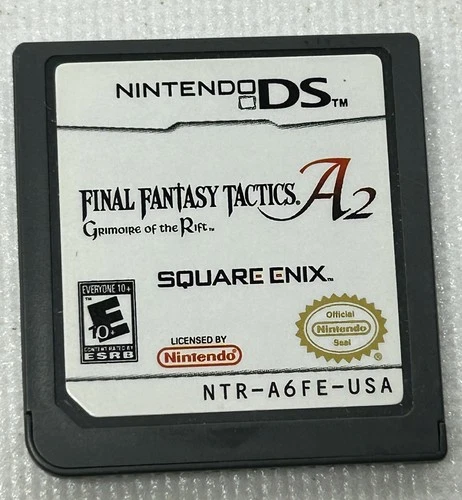 Final Fantasy Tactics A2 - Nintendo DS - Authentic - Tested & Working