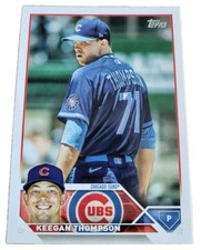 2023 Topps #40 Keegan Thompson Chicago Cubs MLB Baseball Card (O5