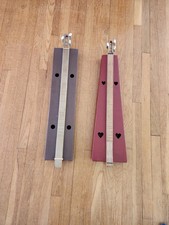 Pair Of Vintage Backyard Music Cardboard Dulcimer 3 String Instrument