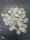 (lot of 62) Buffalo Nickels, no dates, partial dates - many nic-a-dated
