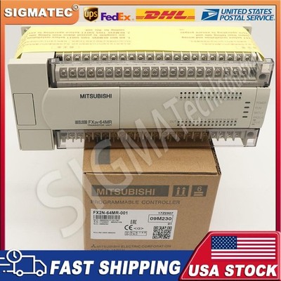 1PC New In Box MITSUBISHI Melsec FX2N-64MR-001 PLC Module