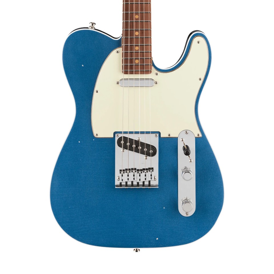 Fender American Ultra Luxe Custom Telecaster Electric Guitar, Lake ...