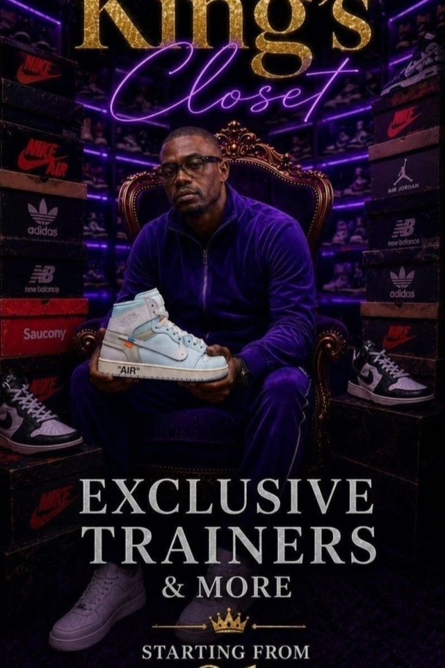 🔥 £1 Starts! Exclusive Sneakers & clothing 🎉 With The King of Trainers!🔥