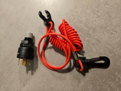 Stopschalter / Notaus / Quickstop mit Reißleine für Boot...und vieles mehr