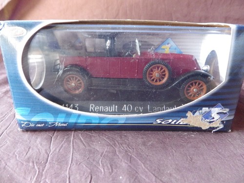 RENAULT 40 CV 1926 SOLIDO 1/43 AVEC BOITE