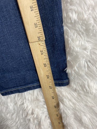 Lane Bryant Damenjeans 24 mittelgroßer Rise super Stretch dünn Denim blau Neu ohne Etikett - Bild 6 von 10