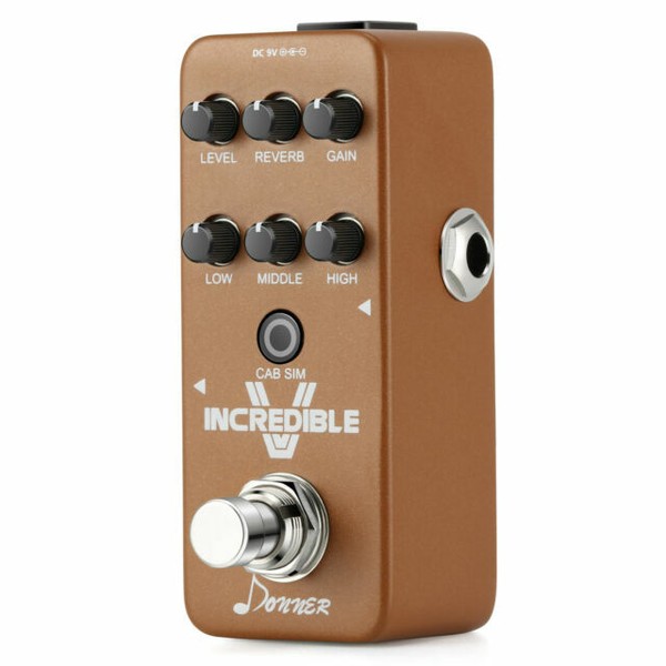 Donner Incredible V Mini Preamp Electric Guitar Effect Pedal for sale