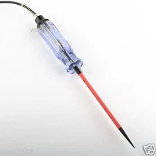 EXTRA LONG 6-12 VOLT CIRCUIT TESTER / TEST LIGHT PROBE CHECK AUTO TRUCK TESTER  