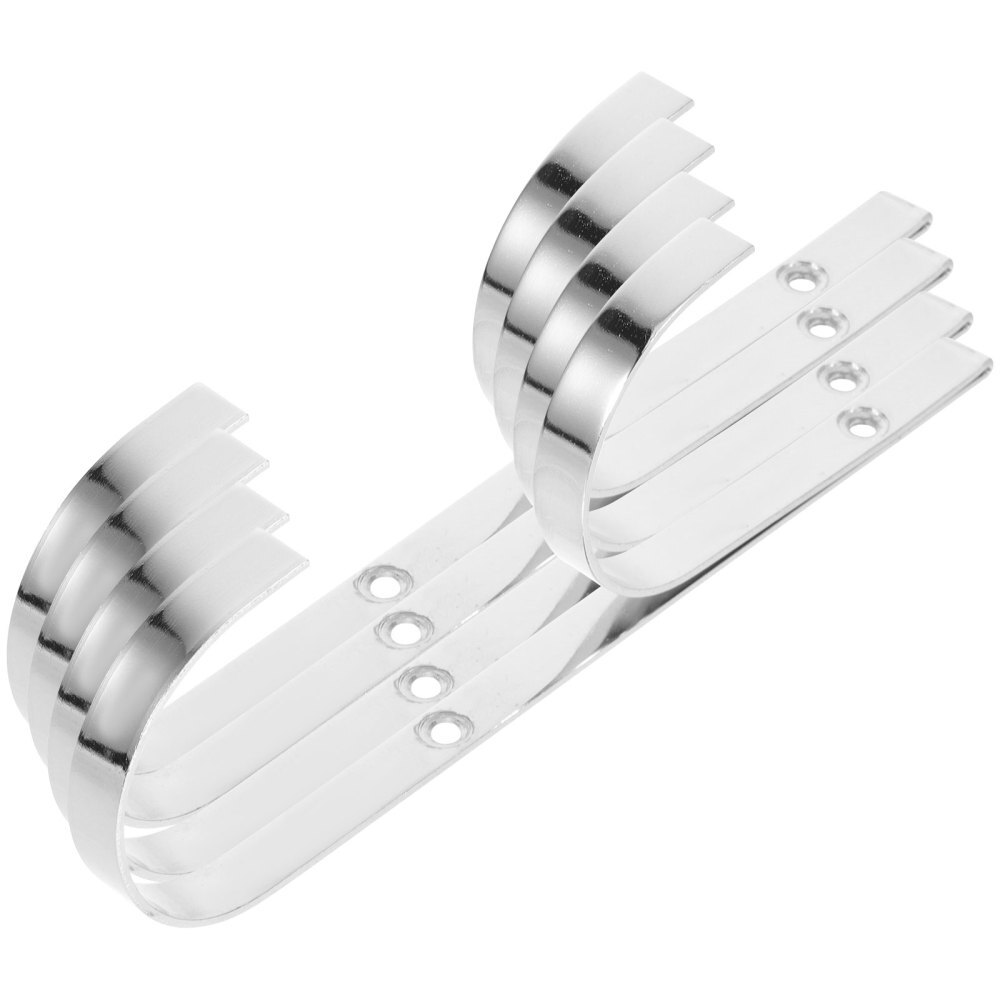 Accesorio de piscina estable 4 piezas gancho para colgar poste puerta trasero gancho para poste de estudio gancho para nadar