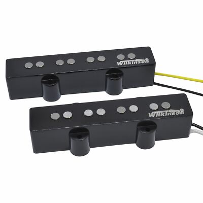 Wilkinson Jazz Bass kompatibel Alnico V Hals & Steg Tonabnehmer WJB