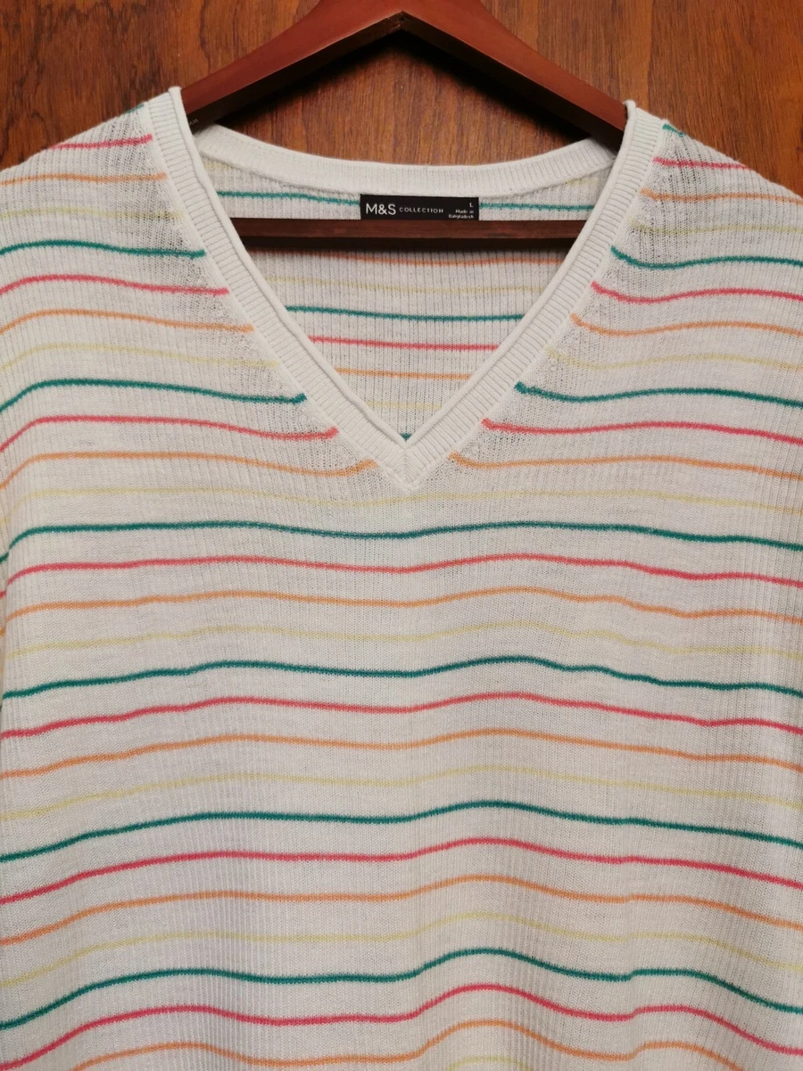 M and s cream best sale jumper